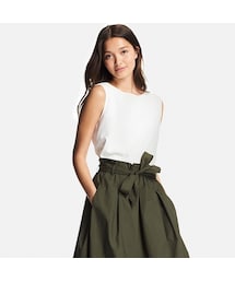 UNIQLO | ドレープタンクブラウス(シャツ/ブラウス)