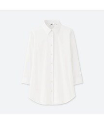 UNIQLO | スーピマコットンストレッチシャツ（7分袖）＋EC(シャツ/ブラウス)