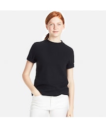 UNIQLO | スラブハイネックT（半袖）(Tシャツ/カットソー)