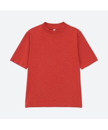 UNIQLO | スラブハイネックT（半袖）(Tシャツ/カットソー)