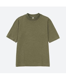 UNIQLO | スラブハイネックT（半袖）(Tシャツ/カットソー)