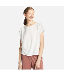 UNIQLO | ドレープクルーネックT（半袖）(Tシャツ/カットソー)
