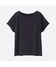 UNIQLO | ドレープクルーネックT（半袖）(Tシャツ/カットソー)