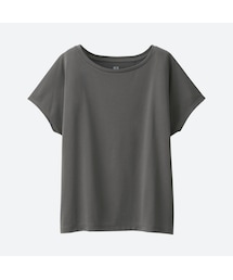 UNIQLO | ドレープクルーネックT（半袖）(Tシャツ/カットソー)