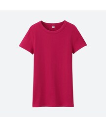 UNIQLO | スーピマコットンリブクルーネックT（半袖）(Tシャツ/カットソー)