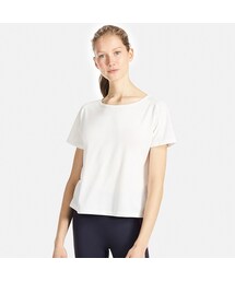 UNIQLO | エアリズムクルーネックT（半袖）(Tシャツ/カットソー)