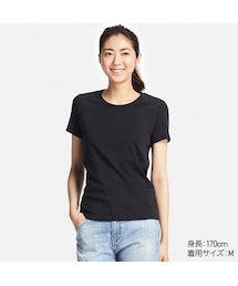 UNIQLO | スーピマコットンクルーネックT(半袖)(Tシャツ/カットソー)