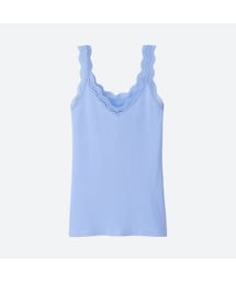 UNIQLO | 2WAYリブレースタンクトップ(Tシャツ/カットソー)