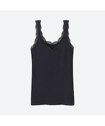 UNIQLO | 2WAYリブレースタンクトップ(Tシャツ/カットソー)