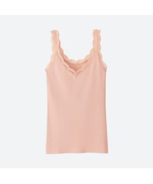 UNIQLO | 2WAYリブレースタンクトップ(Tシャツ/カットソー)