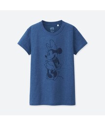 UNIQLO | 「ミッキーブルー」グラフィックT（半袖）(Tシャツ/カットソー)