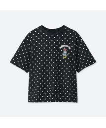 UNIQLO | ディズニー ミニーマウスラブズ ドットグラフィックT（半袖）(Tシャツ/カットソー)