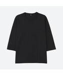 ユニクロ | クルーネックT（7分袖）(T恤)