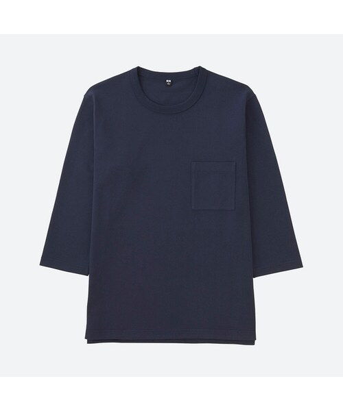 ユニクロ ユニクロ の クルーネックt 7分袖 Tシャツ カットソー Wear