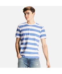 UNIQLO | ウォッシュボーダーT（半袖）(Tシャツ/カットソー)