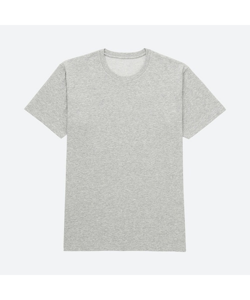 UNIQLO（ユニクロ）の「ドライカラークルーネックT（半袖）（Tシャツ/カットソー・メンズ・BLUE 67/WHITE 00/BROWN 34/NAVY 69/DARK GRAY 08/ORANGE 27/GRAY 03/BLUE 68/DARK ORANGE 29/BLACK 09/BROWN 35/DARK GREEN 58/GREEN 54・4XL/XXL/M/XS/3XL/S/L/XL）」の5枚目の写真
