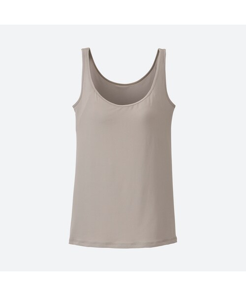 UNIQLO（ユニクロ）の「エアリズムブラタンクトップ（ブラジャー・レディース・NAVY 69/BEIGE 32/WHITE 00/BLACK 09・S/3XL/XXL/L/XS/M/XL）」の3枚目の写真