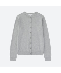 UNIQLO | UVカットクルーネックカーディガン（長袖）(ニット/セーター)