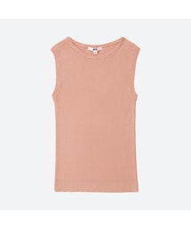 UNIQLO | UVカットリブノースリーブセーター(ニット/セーター)