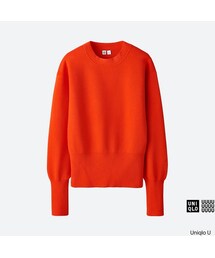 UNIQLO | ミラノリブクルーネックセーター（長袖）＋E(ニット/セーター)