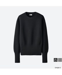 UNIQLO | ミラノリブクルーネックセーター（長袖）＋E(ニット/セーター)