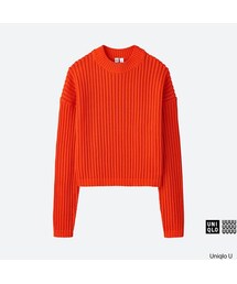UNIQLO | ミドルゲージクルーネックセーター（長袖）＋(ニット/セーター)
