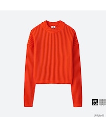 UNIQLO | ミドルゲージクルーネックセーター（長袖）＋(ニット/セーター)