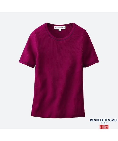 UNIQLO U 半袖ニット　ニットTシャツ　3枚セット ユニクロ公式 | ニットTシャツ