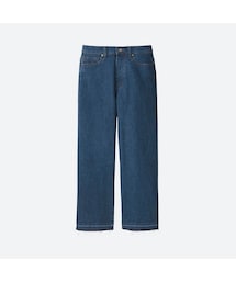 UNIQLO | ハイライズワイドクロップドジーンズ(デニムパンツ)
