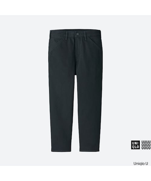 UNIQLO（ユニクロ）の「ボーイフレンドアンクルジーンズ＋E（デニムパンツ・レディース・WHITE 00/DARK ORANGE 28/BLACK 09・23/26/24/28/25/22/27/29）」の2枚目の写真