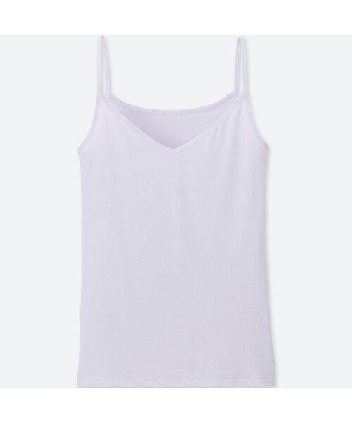 UNIQLO（ユニクロ）の「エアリズムキャミソール（その他アンダーウェア/インナー・レディース・WHITE 00/LIGHT PURPLE 70/BEIGE 32/NATURAL 30/LIGHT GREEN 50/NAVY 69/BLACK 09・XXL/XS/3XL/M/XL/L/S）」の7枚目の写真