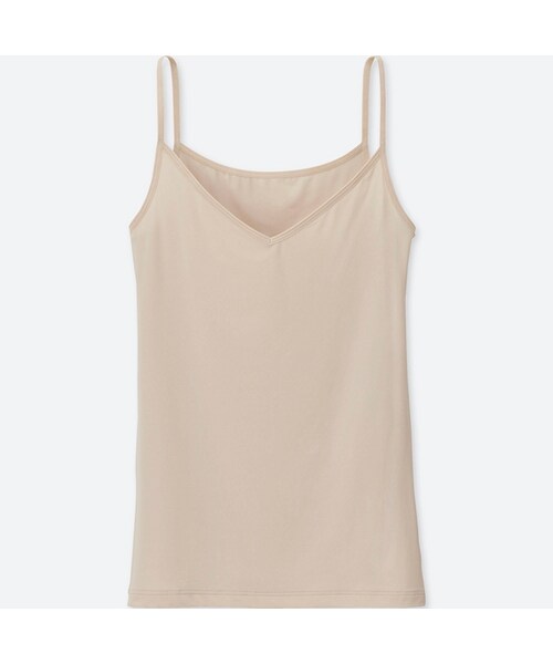 UNIQLO（ユニクロ）の「エアリズムキャミソール（その他アンダーウェア/インナー・レディース・WHITE 00/LIGHT PURPLE 70/BEIGE 32/NATURAL 30/LIGHT GREEN 50/NAVY 69/BLACK 09・XXL/XS/3XL/M/XL/L/S）」の4枚目の写真
