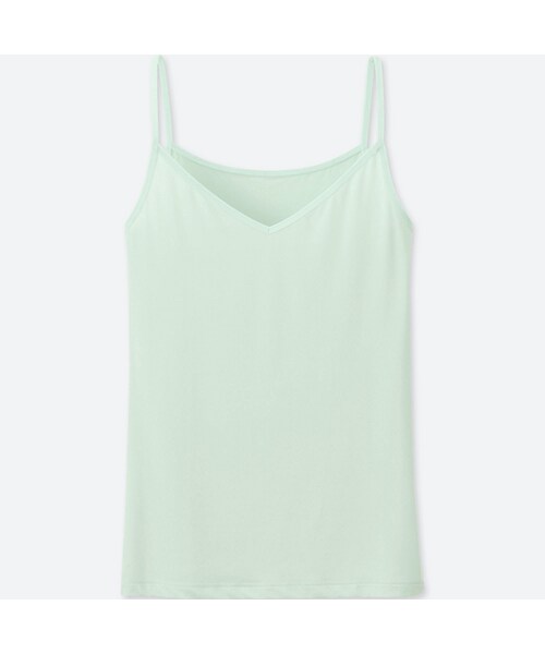 UNIQLO（ユニクロ）の「エアリズムキャミソール（その他アンダーウェア/インナー・レディース・WHITE 00/LIGHT PURPLE 70/BEIGE 32/NATURAL 30/LIGHT GREEN 50/NAVY 69/BLACK 09・XXL/XS/3XL/M/XL/L/S）」の5枚目の写真