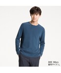 ユニクロ | ミラノリブクルーネックセーター（長袖）(針織衫)