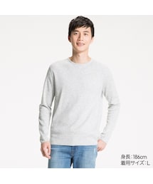 UNIQLO | ミラノリブクルーネックセーター（長袖）(ニット/セーター)