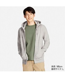 UNIQLO | スウェットフルジップパーカ（長袖）(パーカー)