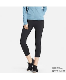UNIQLO | エアリズムプリントクロップドレギンス＋E(レギンス/スパッツ)