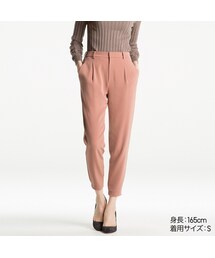 UNIQLO | ドレープジョガーパンツ（レングス63～65cm）(その他パンツ)