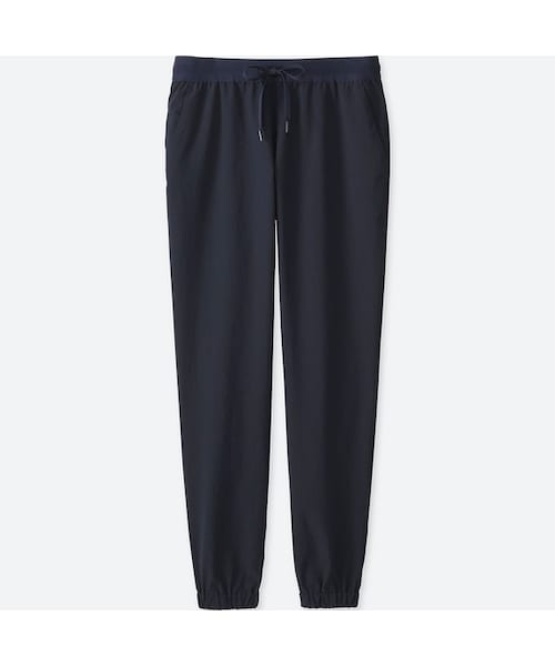 UNIQLO（ユニクロ）の「ドライストレッチジョガーパンツ（レングス72～74ｃｍ）（その他パンツ・レディース・GRAY 07/GRAY 03/NAVY 69/BLACK 09・3XL/L/M/XXL/S/XS/XL）」の4枚目の写真