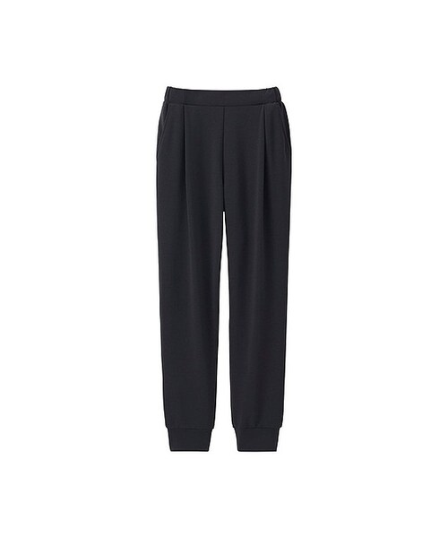 UNIQLO（ユニクロ）の「エアリズムアンクルパンツ（その他パンツ・レディース・GRAY 03/NAVY 69/BLACK 09・L/3XL/M/S/XL/XXL）」の2枚目の写真