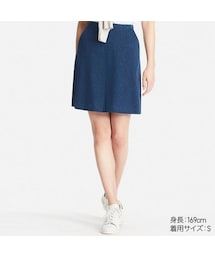 UNIQLO | ハイウエストフレアミニスカート＋EC(スカート)
