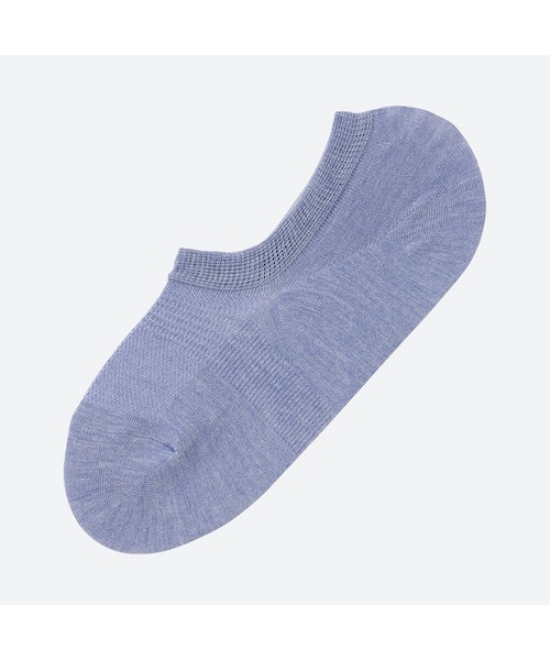 UNIQLO（ユニクロ）の「ベリーショートソックス（メッシュ）（レギンス/スパッツ・レディース・BLACK 09/BLUE 67/PINK 12/NAVY 69/GRAY 03/WHITE 00・フリー）」の4枚目の写真