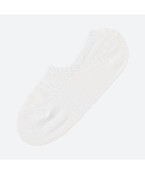 UNIQLO（ユニクロ）の「ベリーショートソックス（メッシュ）（レギンス/スパッツ・レディース・BLACK 09/BLUE 67/PINK 12/NAVY 69/GRAY 03/WHITE 00・フリー）」の2枚目の写真