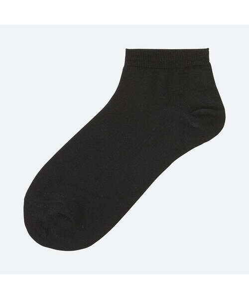 UNIQLO（ユニクロ）の「ショートソックス（ソックス/靴下・レディース・NAVY 69/BLACK 09/DARK GRAY 08・フリー）」の2枚目の写真