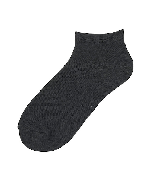 UNIQLO（ユニクロ）の「ショートソックス（ソックス/靴下・レディース・NAVY 69/BLACK 09/DARK GRAY 08・フリー）」の2枚目の写真
