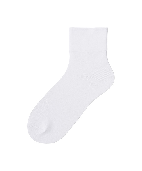 UNIQLO（ユニクロ）の「レギュラーソックス（テーパー）（レギンス/スパッツ・レディース・DARK GRAY 08/WHITE 00/NAVY 69/BLACK 09・フリー）」の2枚目の写真