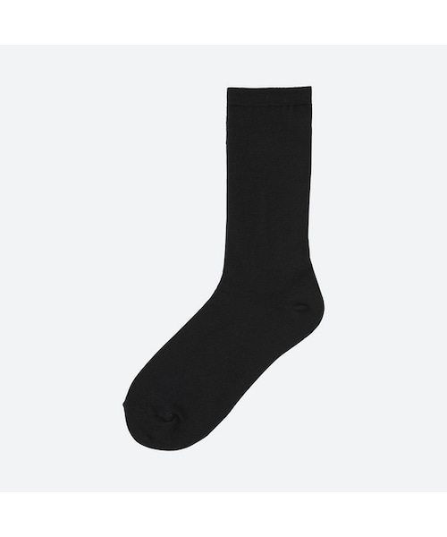 UNIQLO（ユニクロ）の「レギュラーソックス（ソックス/靴下・レディース・GRAY 03/BLACK 09/NAVY 69・フリー）」の2枚目の写真