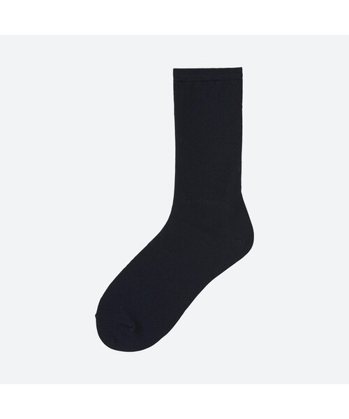 UNIQLO（ユニクロ）の「レギュラーソックス（ソックス/靴下・レディース・GRAY 03/BLACK 09/NAVY 69・フリー）」の3枚目の写真