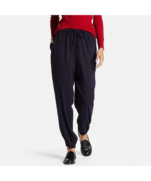 ユニクロ ユニクロ の ドレープパンツ ドット Ec ルームウェア パジャマ Wear