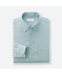UNIQLO | プレミアムリネンシャツ（長袖）(シャツ/ブラウス)